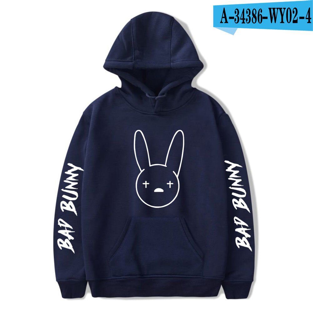 Bad Bunny boy/girls Hoodies Sweatshirts Men/Womens streetwear Casual Hoodie Autumn Winter Harajuku Tracksuits Jacket Oversized