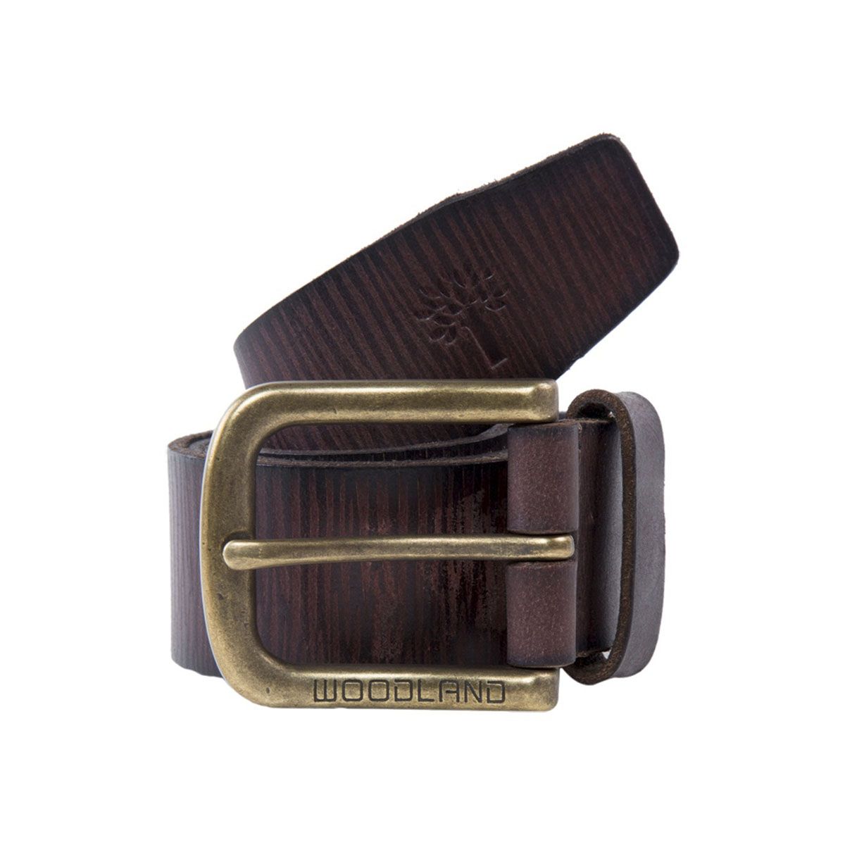 Woodland Leather Belt - BT 1069008 Brown