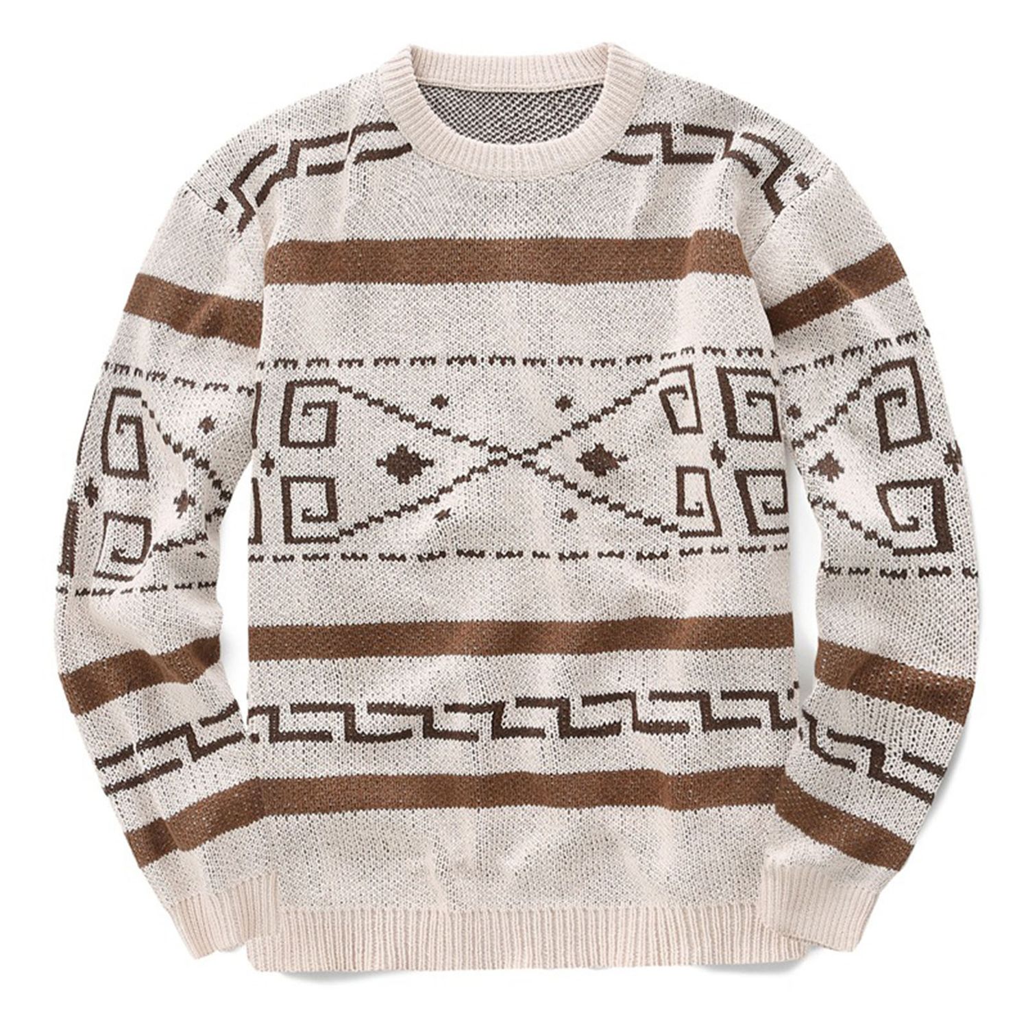 Men Sweater Knitted Leisure Male Sweater