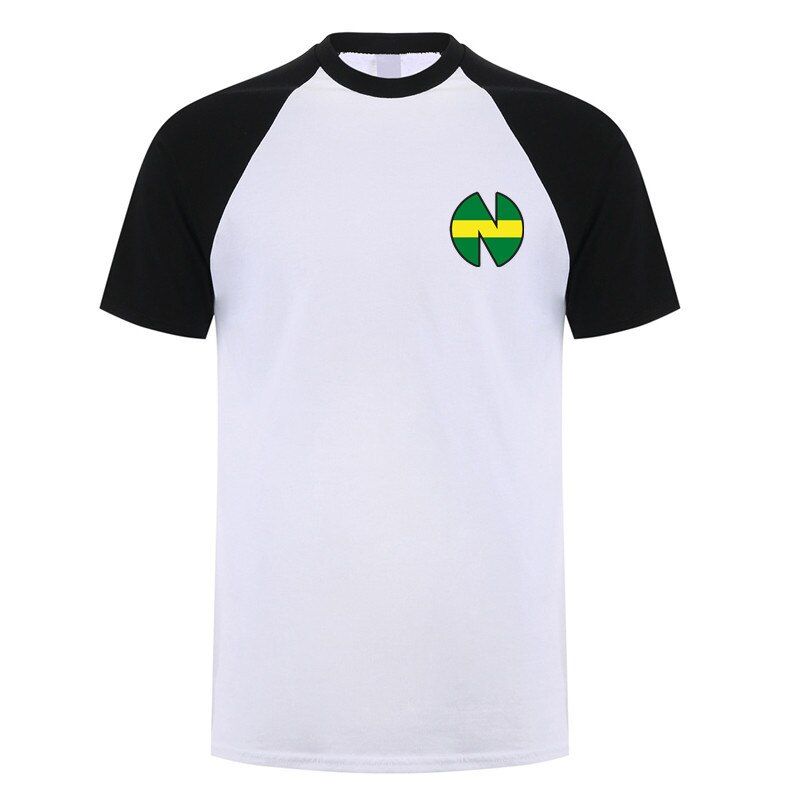 Captain Tsubasa Logo T Shirts Man Short Sleeve Anime Cartoon Cotton Tops 21 Colors