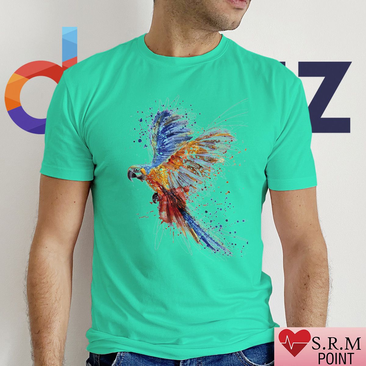Tiya Casual Cool T-Shirts Summer Pp Cotton Tops Tees Print T Shirt Men Loose T-Shirtfashion Tshirts - T Shirt For Man - T Shirt For Man - T Shirt For Man - T Shirt - T Shirt For Man