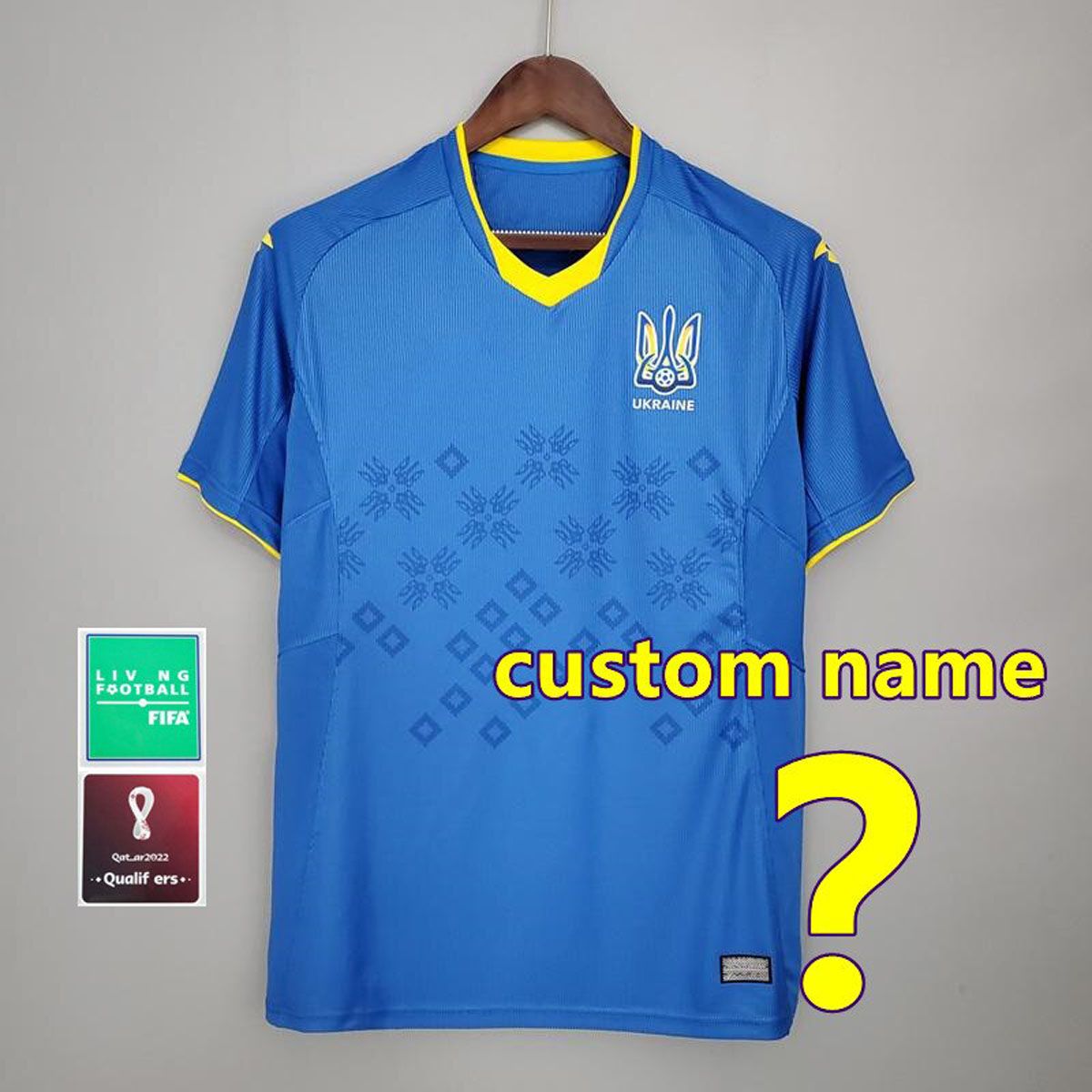 Ukraine Soccer Jerseys Home yellow Vitaliy Mykolenko Oleksandr Zinchenko Ruslan Malinovskyi Viktor Tsygankov football
