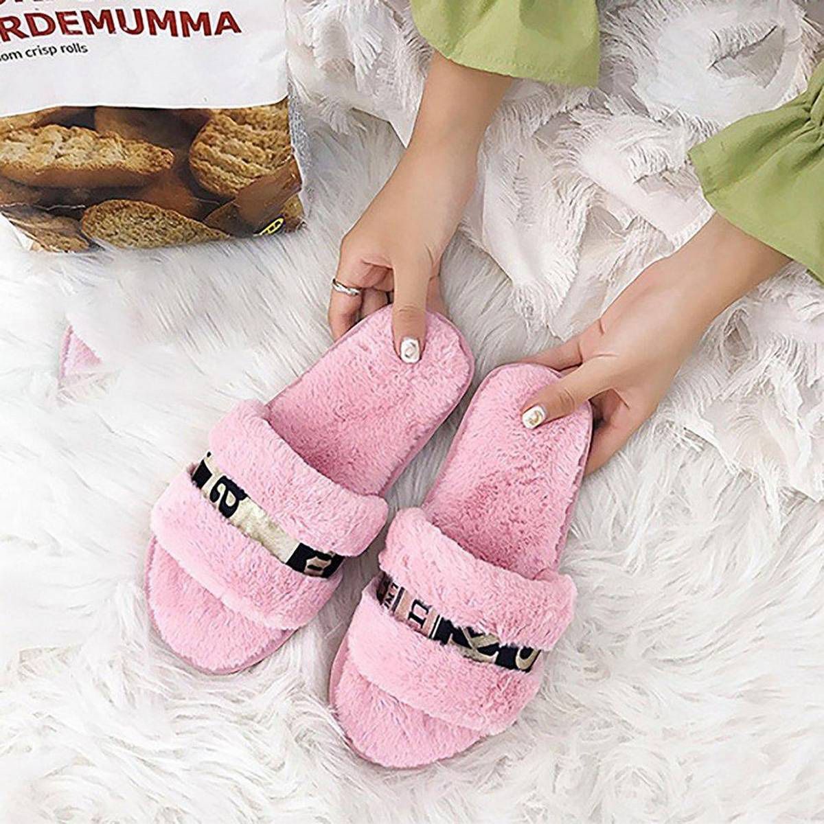 MA Autumn new flat-bottomed slippers