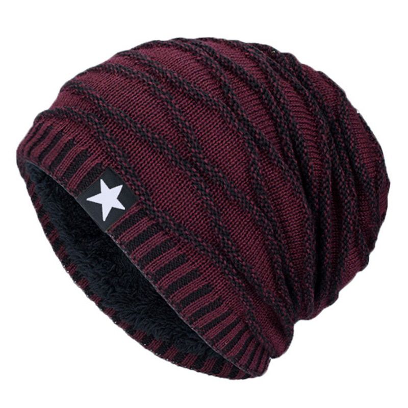 Uni Knit Caps Cap Men Women Beanie Solid Oversized Beanies For Men Winter Hats Warm Uni Fashion Ski Knit Hat for male Soft
