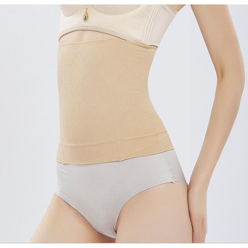 Women Waist Belt Waist Trainer Slimming Body Shaper Postpartum Belly Band Pulling Underwear Long Corset Bodysuit y