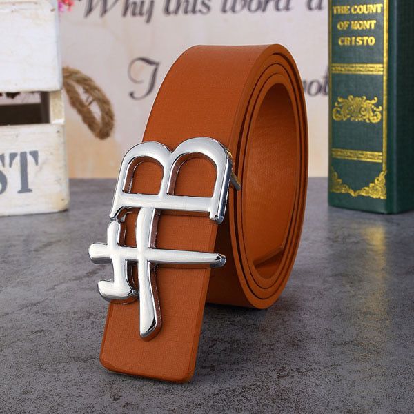 Fashion Women Faux Leather Belt for Jeans Casual Designer Long 110CM Classical Dress Belts