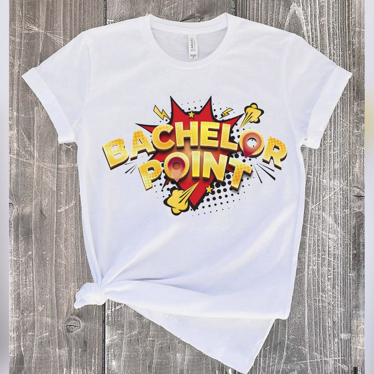 Bachlor point White T-Shirt