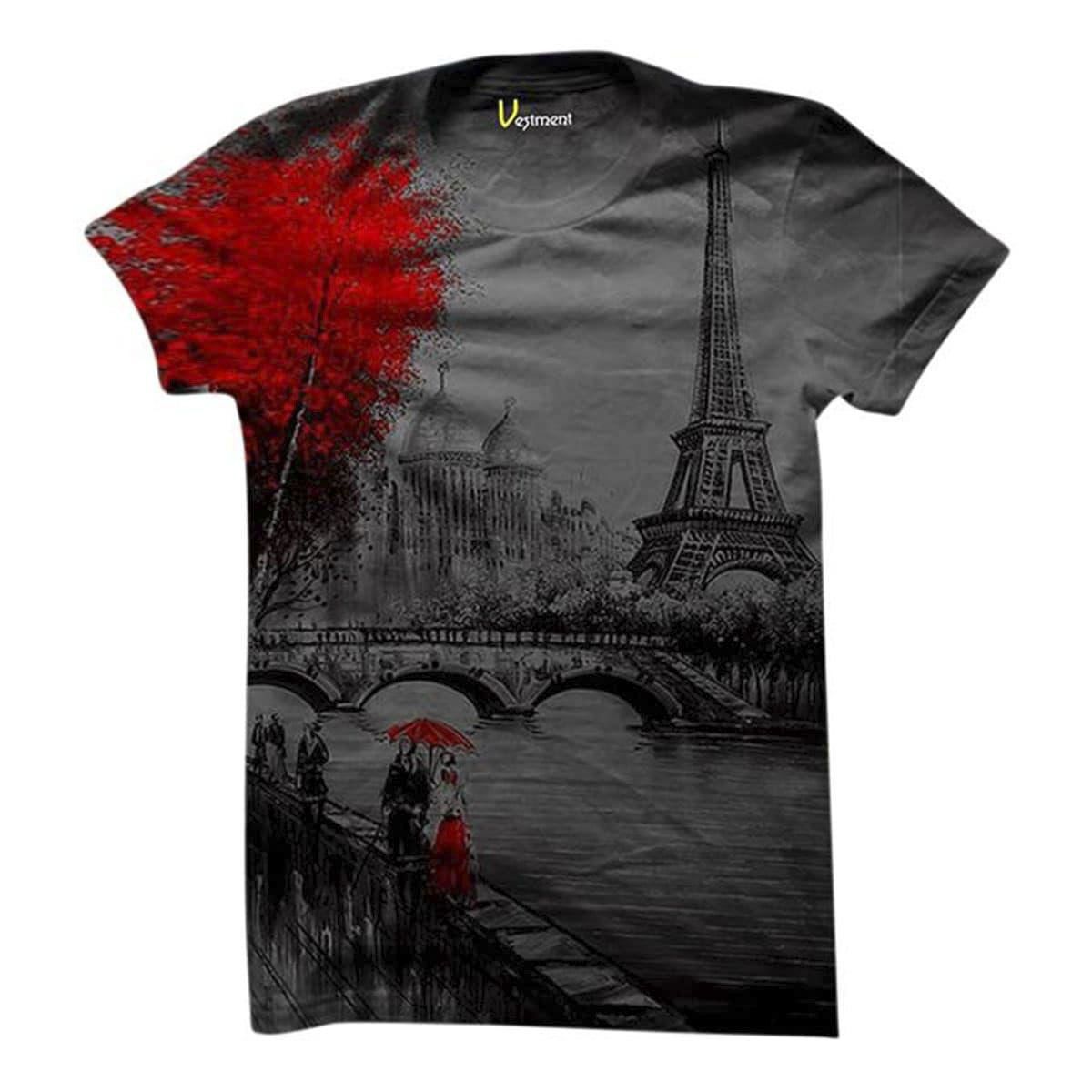 Stylish Short Sleeve Printed T shirt For men_Comfort Shopping World