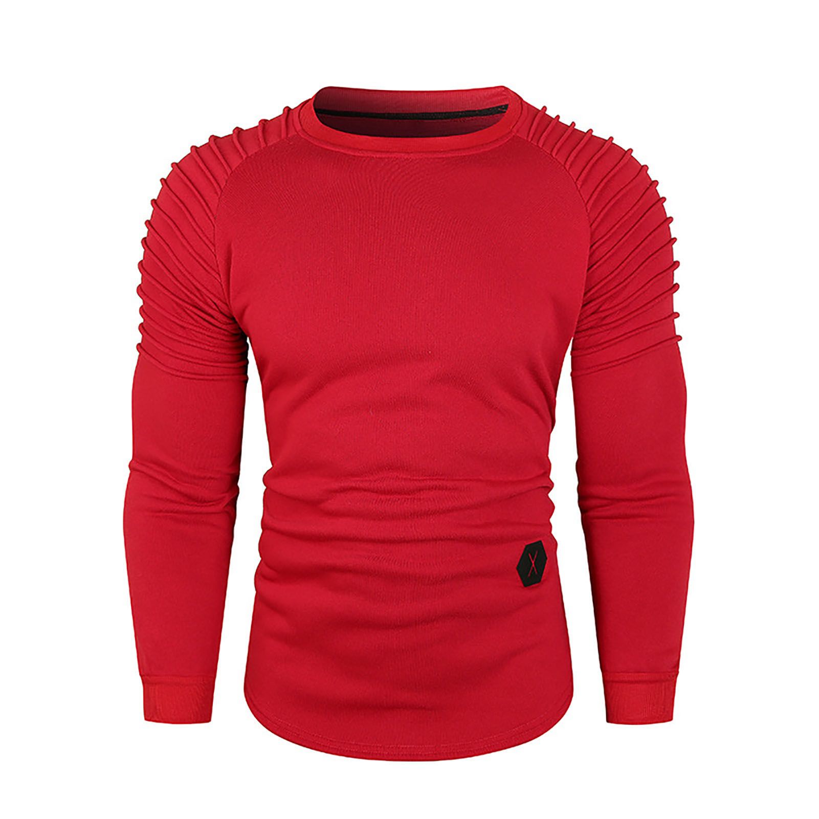 Men Sweatshirt Long Sleeve Great Stitching Spring Sweatshirt