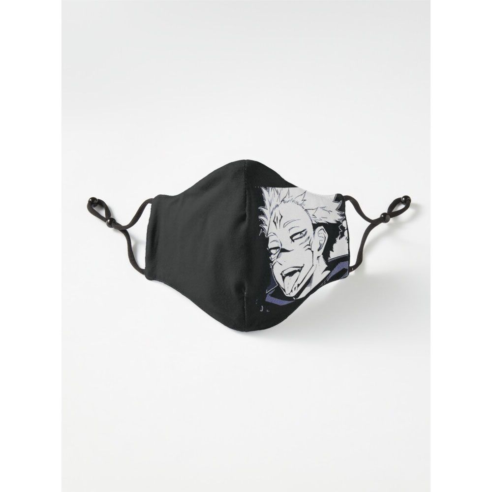 Jujutsu Kaisen Yuji Itadori Sukuna Funny Anime Naruto Face_Mask For Men And Women