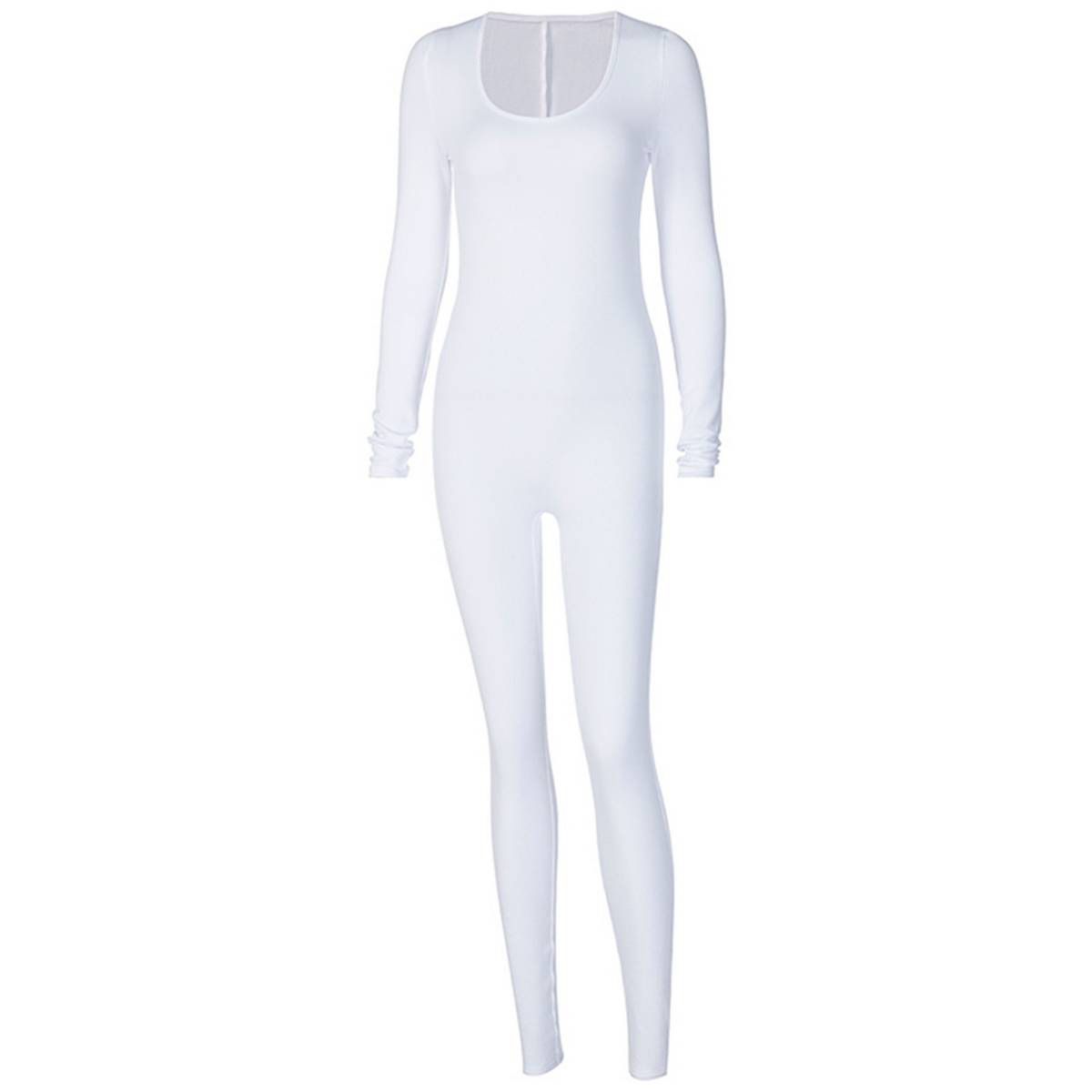 Women's Clothing Set, Slim Long Sleeve Hip-lifting Jumpsuit One-piece Suit for Vacation Party Travel