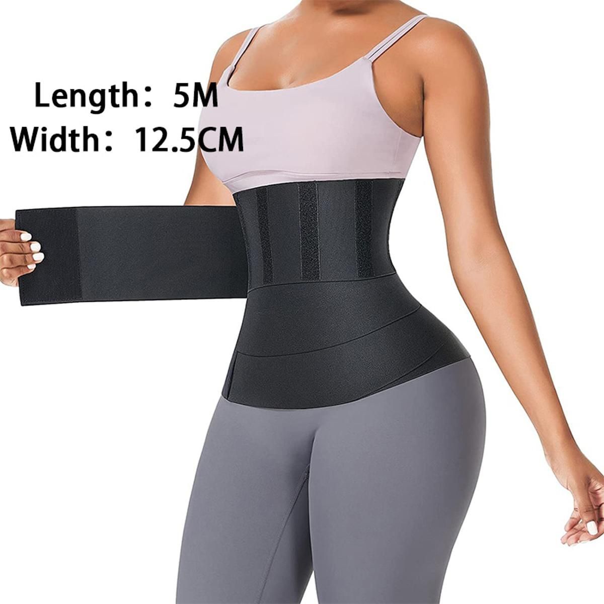 Waist Cincher Body Shaper Women Slimming Tummy Wrap Belt Stretch Corset Waist Trainer Shaperwear Band Control Waist Belly Sheath