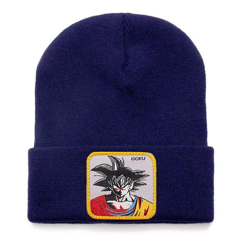 Dragon Ball Beanie Hat High Quality Buu Role Casual Beanies for Men Women Warm Knitted Winter Hat Solid Cap