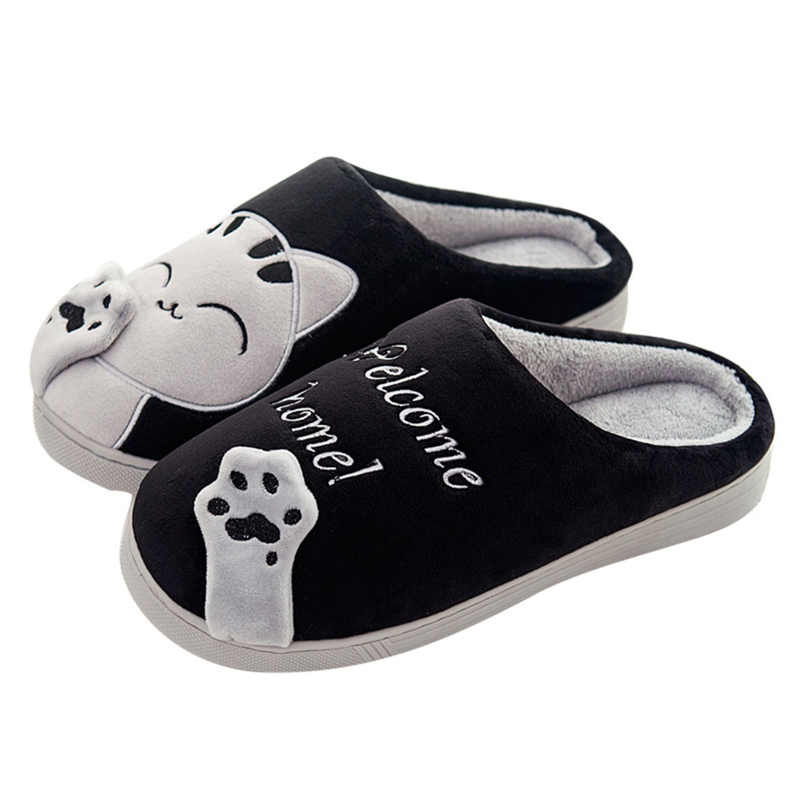 Men Slippers Cute Breathable Letters Slippers