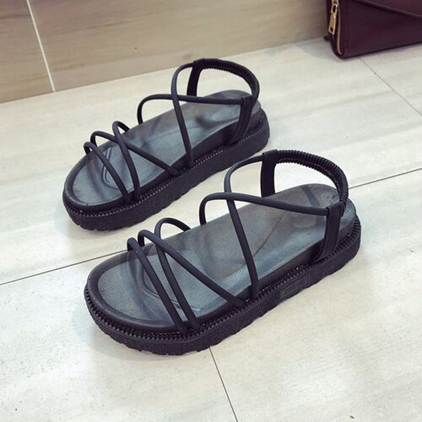 Flat Sandals Women Shoes Open Toe Non-slip Soft Sandals Female Casual Sandals Women's Platform Beach Shoes