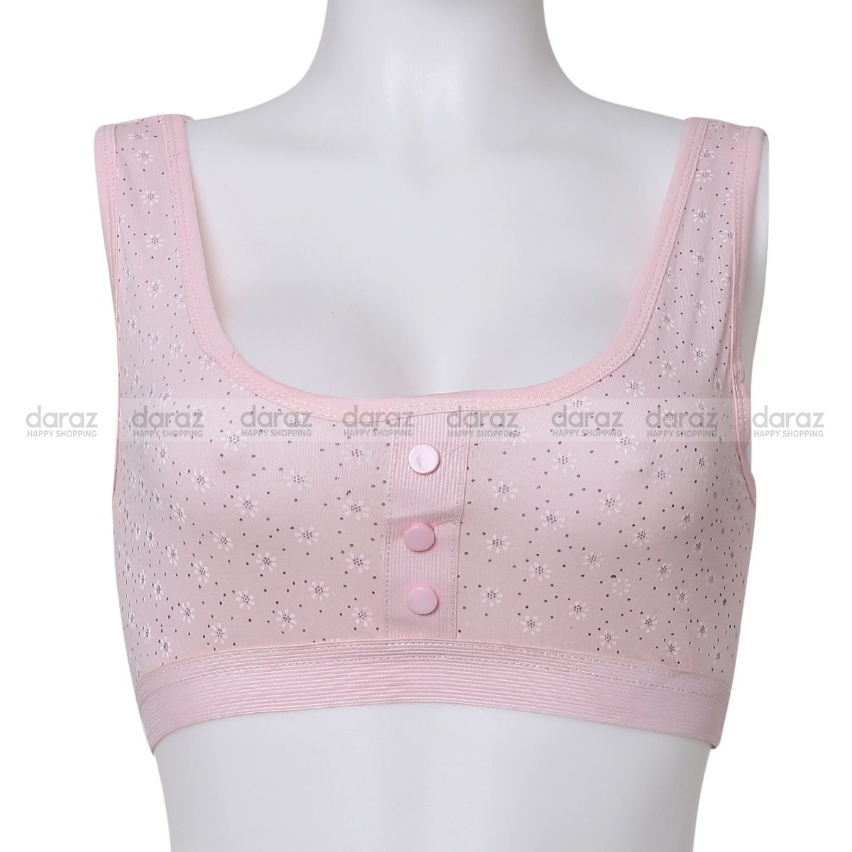 Sexy Best Quality Stretchable Bra (Pink Color)