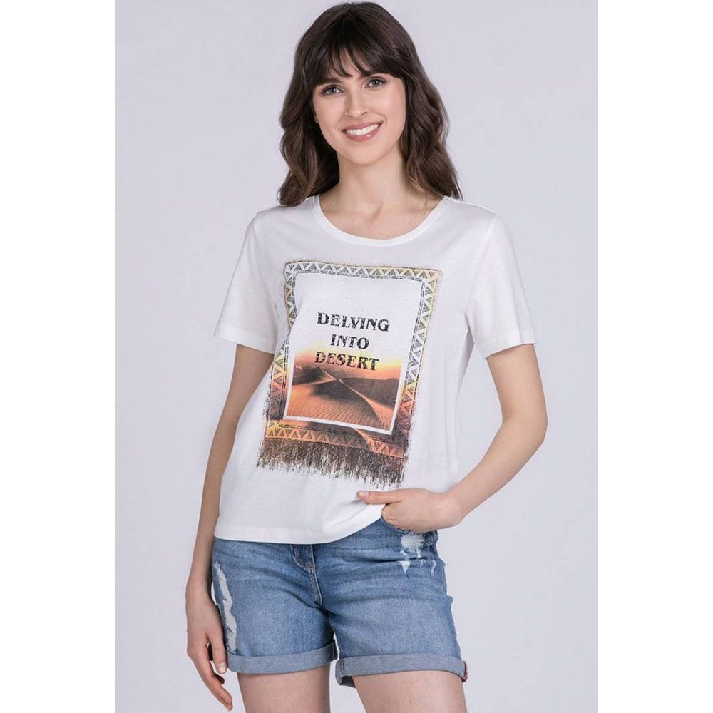 fashion tops ladies short sleeve casual girl\'s print new t-shirt