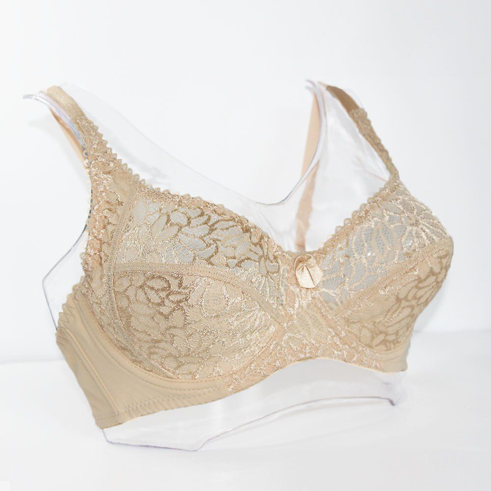 6 Color Plus Size Bra  Women Bras Lace Unlined Brassiere Underwire Lingeries Underwear 32-44 B C D DD E F Cup BH