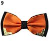 Men Adjusle Bridegroom Tuxedo Wedding Party Metal Decor Bow Tie Bowtie Necktie