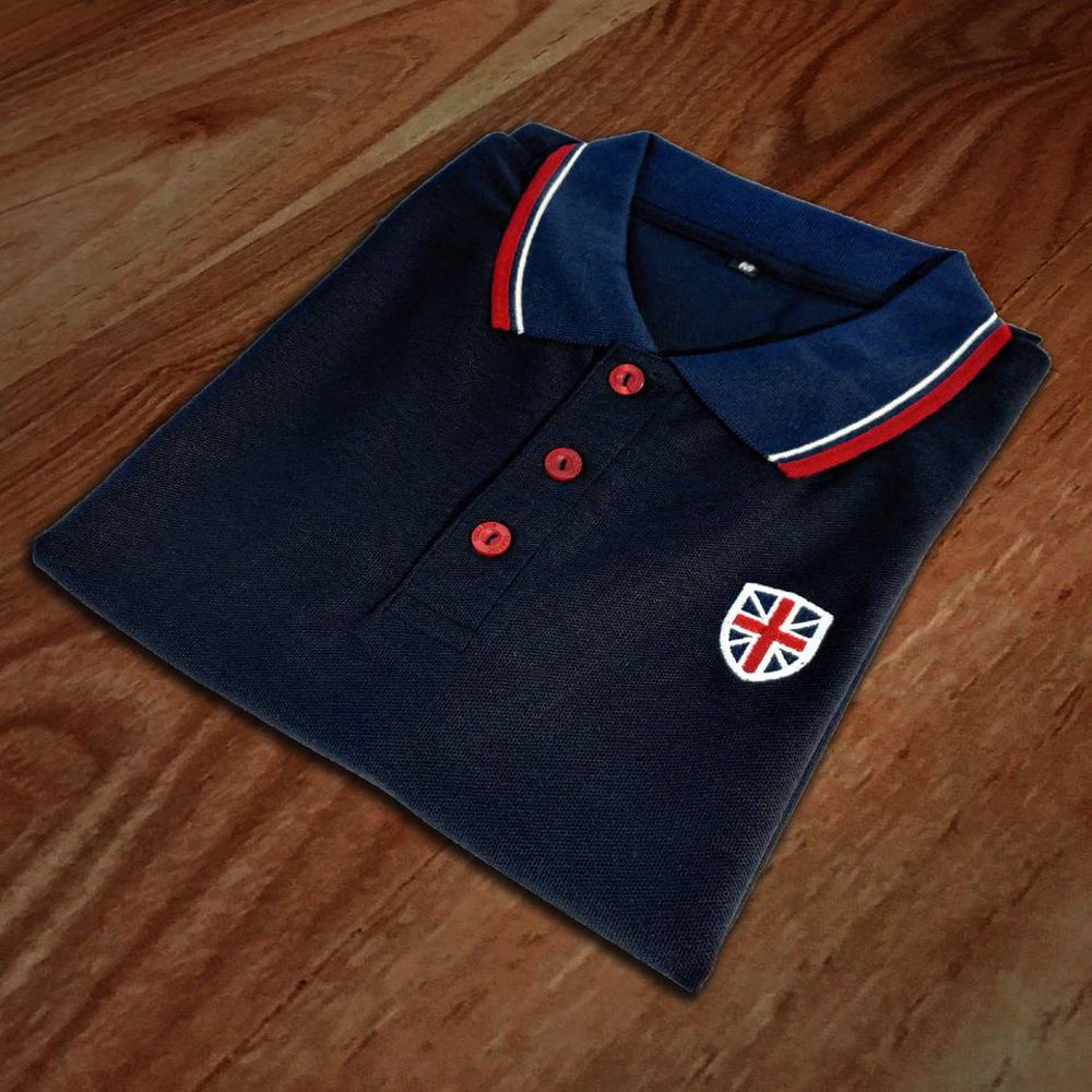 Stylish Men Copper Blue Half Sleeve Premium and Casual Polo T-shirt