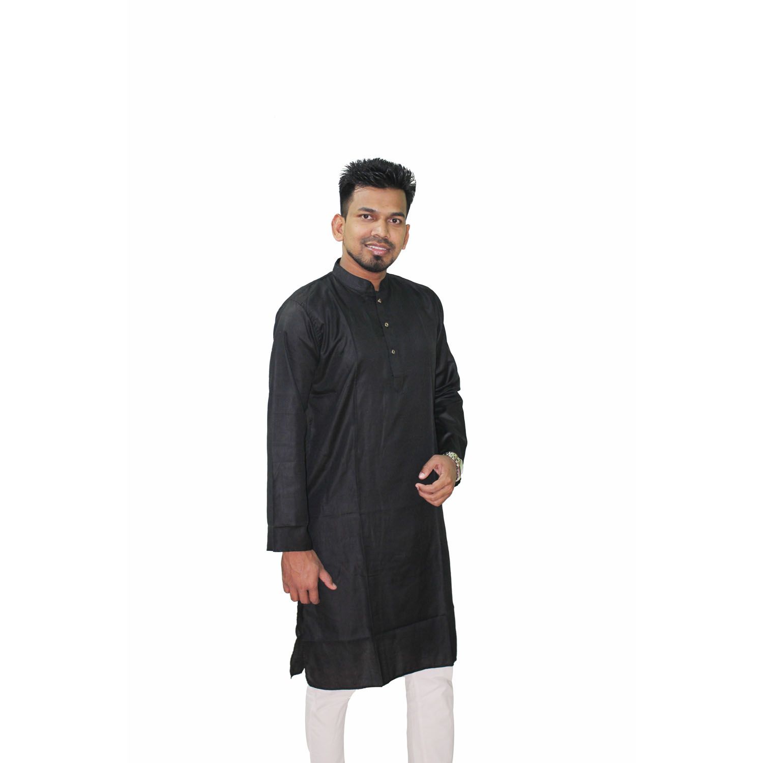 Stylish semi long panjabi