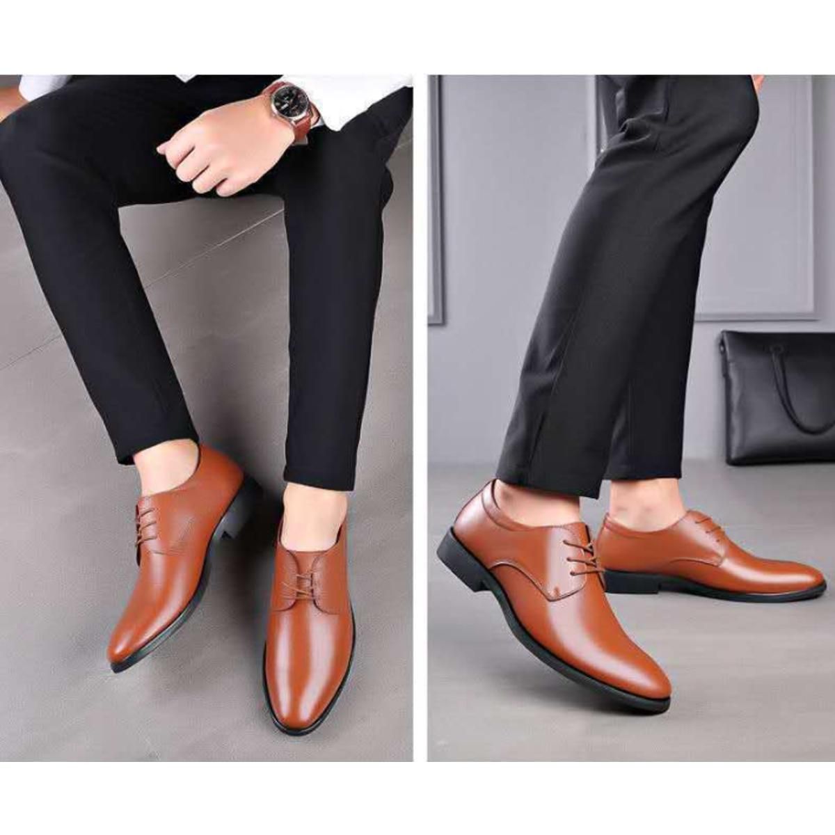 Fashion Formal Shoes for Men Fashion Business Casual Oxfords Leather Shoes