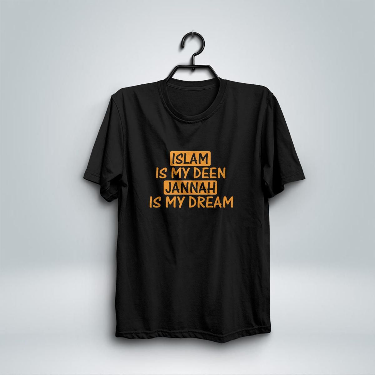Islam Is My Deen Premium T-Shirts For Men - Genji