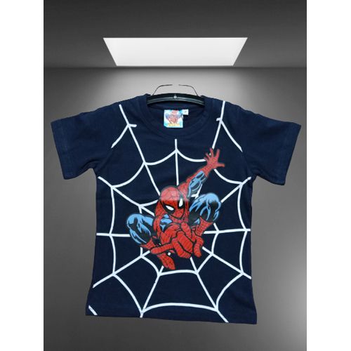 Cotton Short Sleeve Boys T Shirt For 2-8 Years