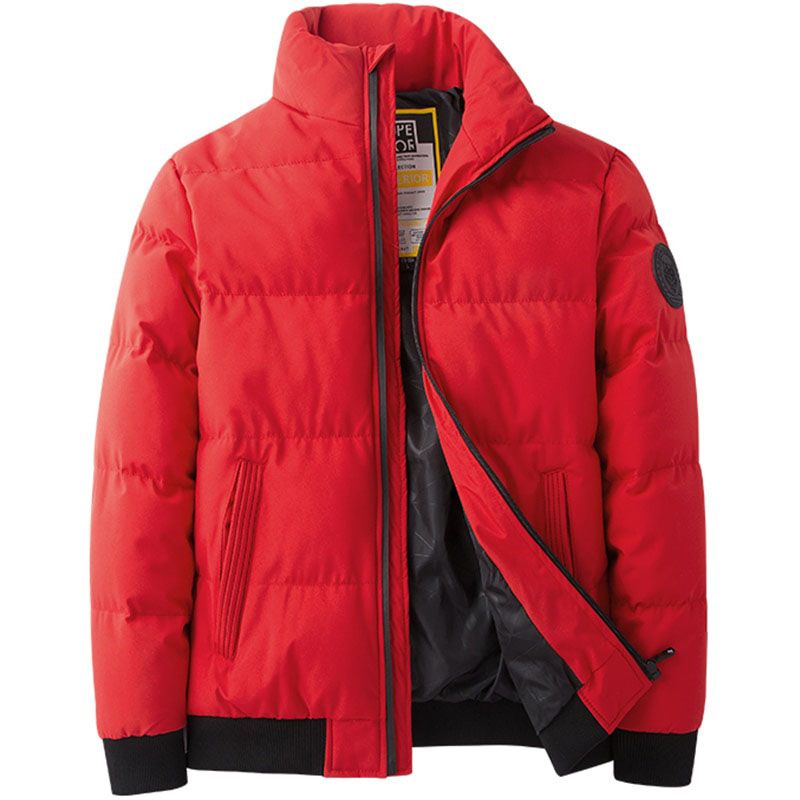 Winter Men's Parka Jacket Thick Warm Coat Stand Collar Casual Puffer Jackets Cotton Padded Winter Parkas Plus Size 8XL