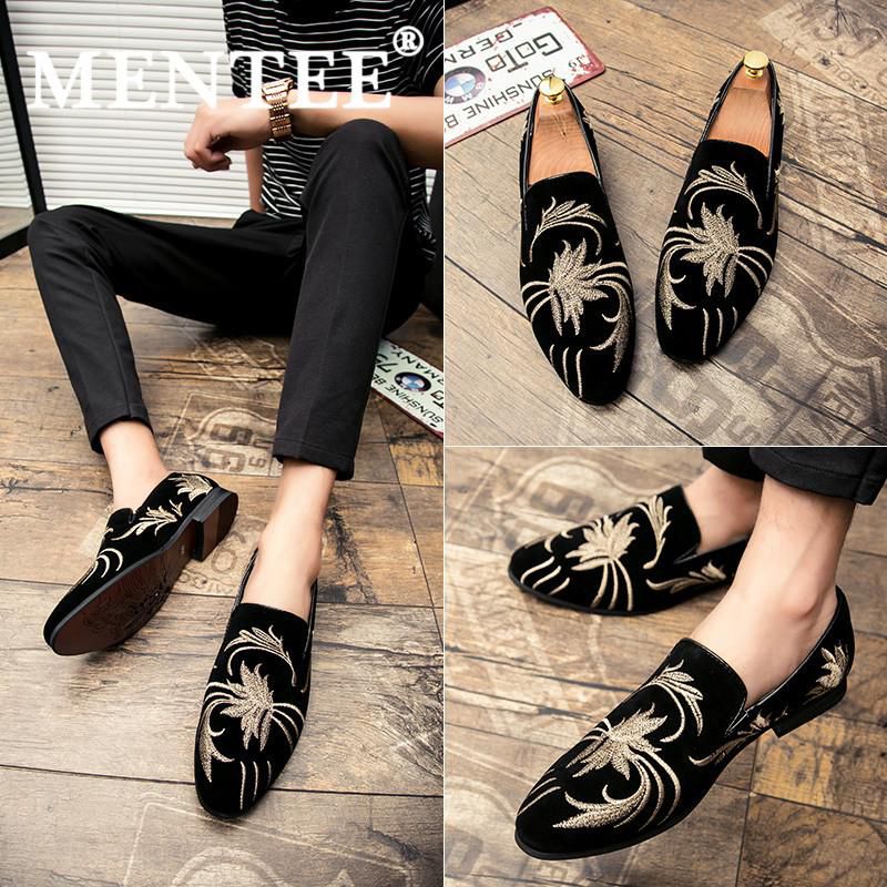 Size 38-47 Men's Casual Shoes Loafers Wedding Formal Shoes