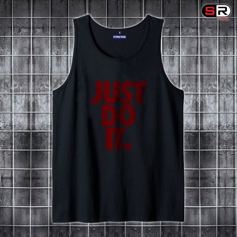 Just Do It  Cotton Tank Top For Men - 16827T