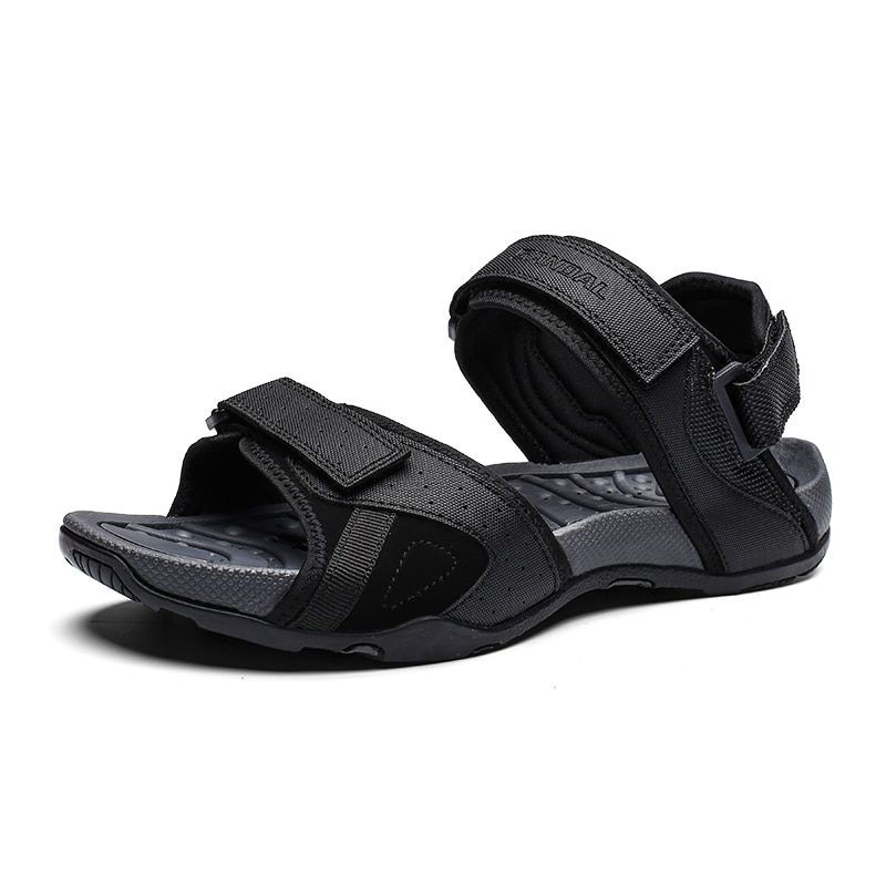New Summer Men Shoes Classic Men Soft Sandals Breathable Roman Style Male Canvals Beach Sandals Water Shoes Large Size 46