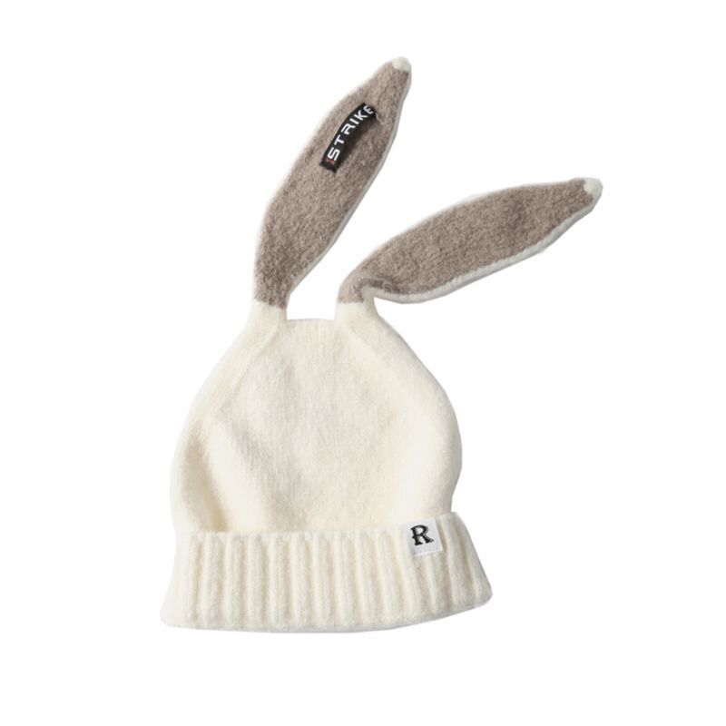 2021 Kids Girl&Boy Baby Children's Winter Hats Warm Knitted Cute Rabbit Long Ear Beanie Hat New 2020 Autumn Winter
