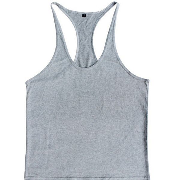 Summer Mens Vest Srt Bodybuilding TaTops Gym Fitness Clothing Male Solid Pure Cotton Breathable Quick Dry Undershirt M-XXL