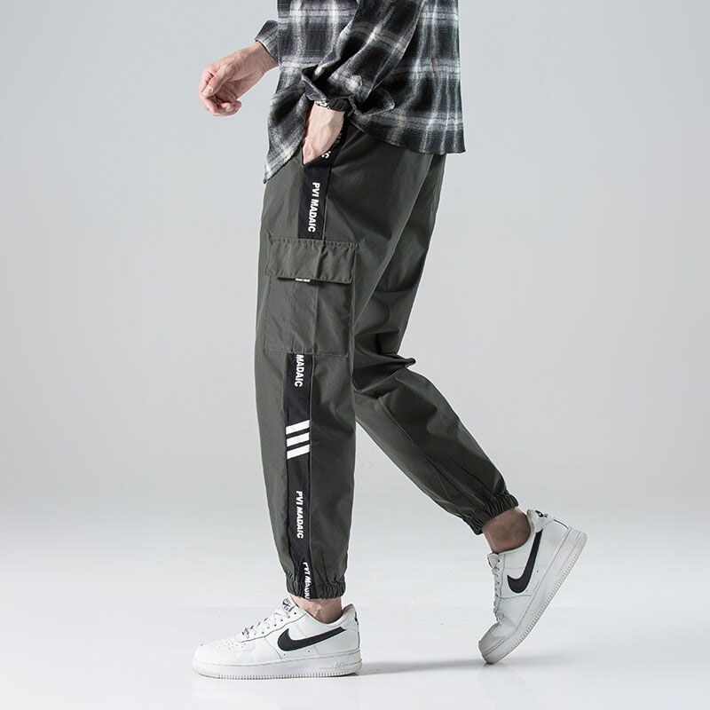 New Summer Casual Cargo Pants Men Joggers Loose Harem Pants Male Baggy Trousers Plus Size 5XL 6XL 7XL