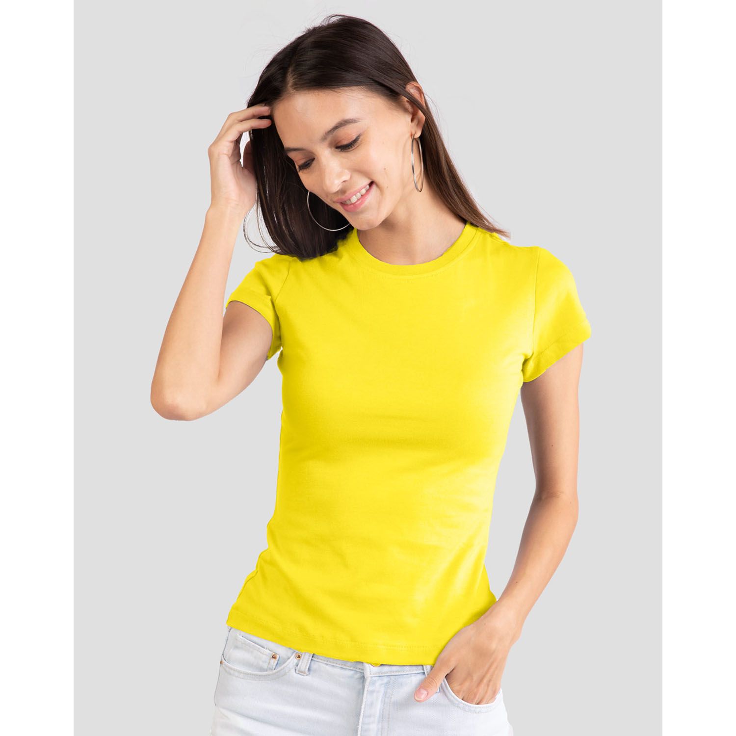 Plain yellow T-Shirt for Men & women