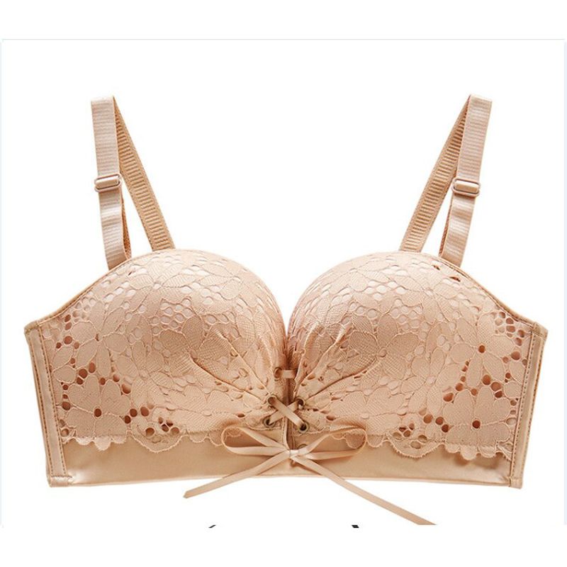 Women Lingerie Seamless Wireless Thick Padded Push Up Bra Brassiere