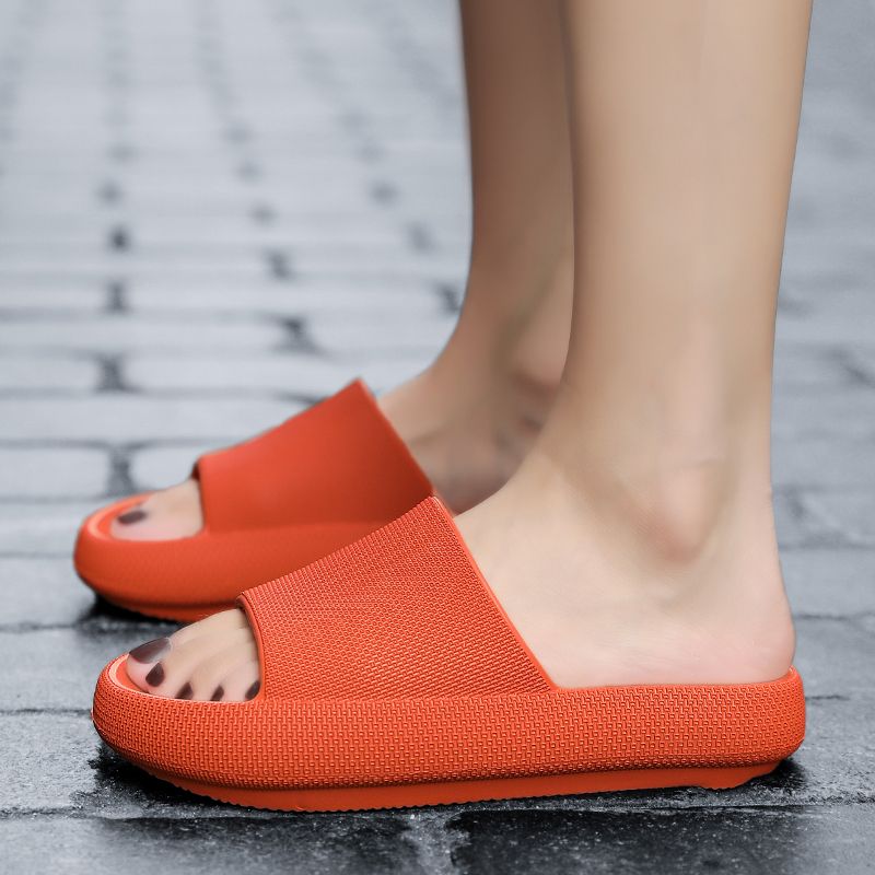 Uni Slides Women Shoes Korean EVA Bathroom Home Slippers Shoes Women Platform Wedges Outdoor Sandal Thick Bottom Women Slippers