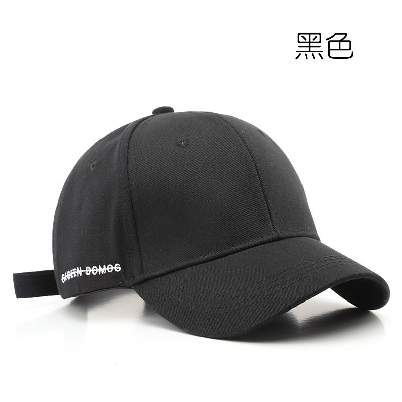 Loldeal Hat Spring And Autumn Korean Style Letters Embroidered Peaked Cap Trendy Men's Sports Casual Baseball Cap Women's Summer Sun Protection Sun Hat Adjustable
