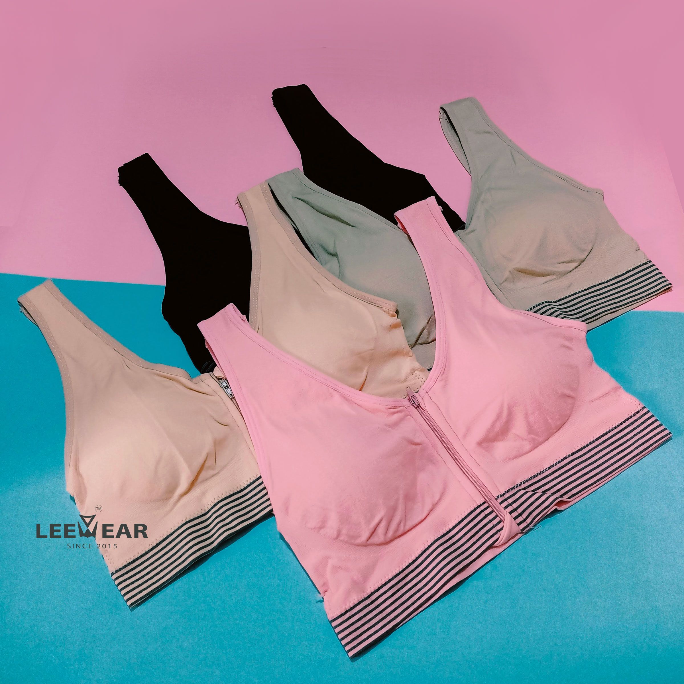 LeeWear Womens Light Padded Seamless Nursing Bra Sleeping Maternity Bralette for Breastfeeding 04-05-10BR22102 - Bra