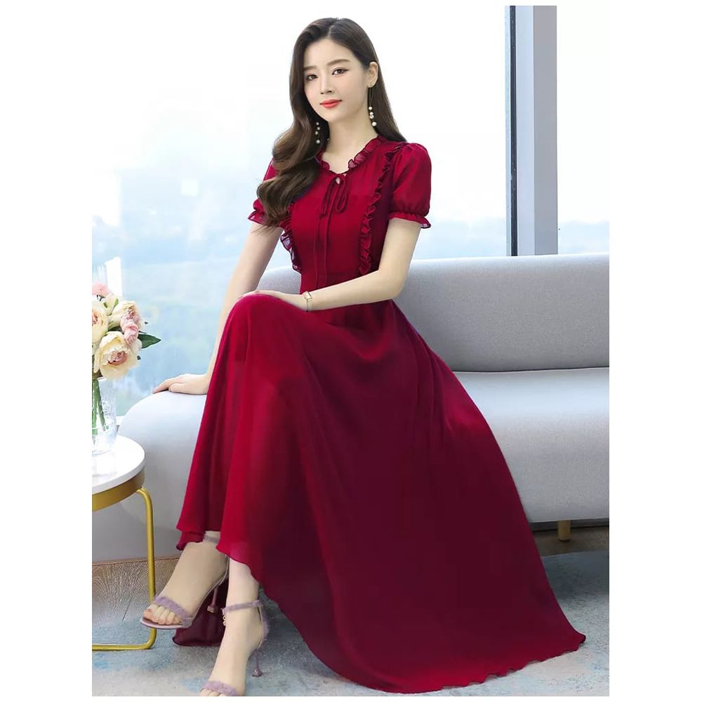 Georgette kurti Exclusive Design  Readymade One Piece For women For fashionable Women