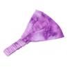 Boho Women Tie Dye Elastic Wide Hairband Yoga Sports Sweatband Bandana Headwrap