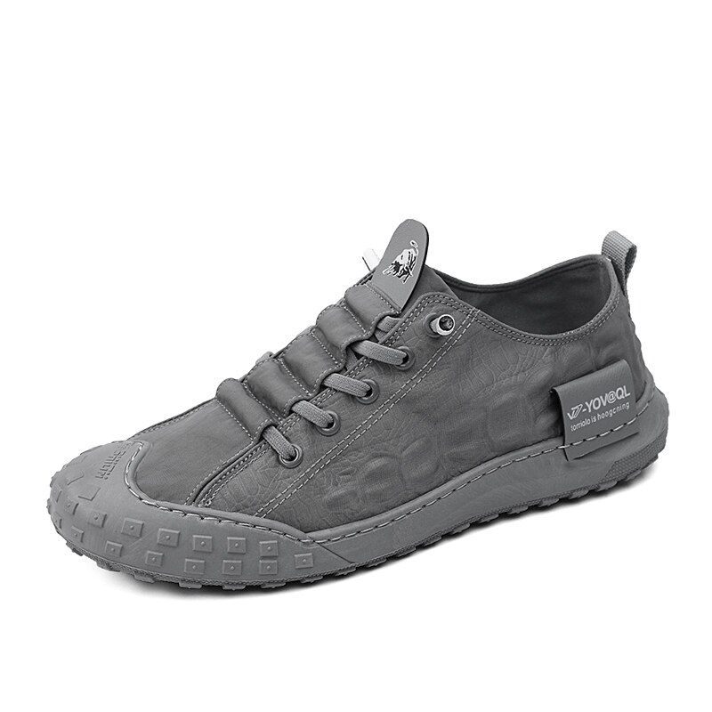 New Canvas Shoes Deodorant Breathable Men's Shoes Tide Shoes Non-slip Male Students Tie Casual Stripes Men Shoes Ice Silk Cloth