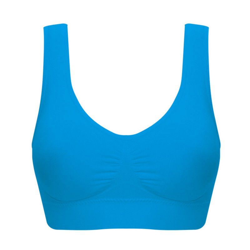 XLiKaKa Sports Bra Girls  Bra with Pads Seamless Push up Bra Plus Size XXXL Underwear Wireless Bra Bralette for Women
