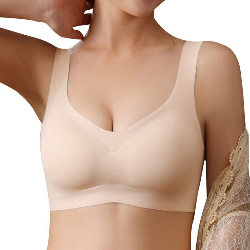 Brand Lingerie Comfort Lace Crop Top Ultra-thin Wire White Bras for Women Brassiere Embroidery