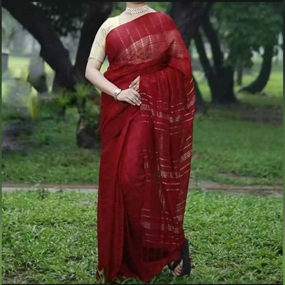 Exclusive half silk monipuri jum saree for women