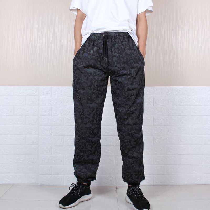 Mens Mushroom Reflective Pants Shiny Colorful Harajuku Hip Hop Dance Fluorescent Pants Night Sporting Joggers Pantalones Hombre