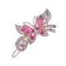 Fashion Women Butterfly Shape Rhinestones Inlaid Hair Clip Hairpin Headwear
