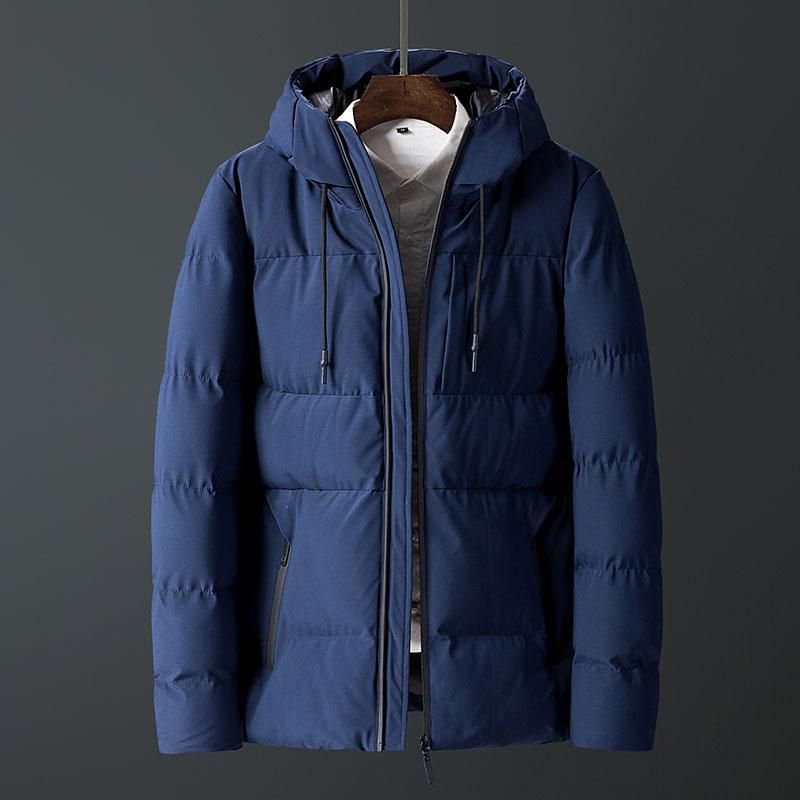 High-quality Hood Zipper Coats Outwear Plus Size(M-4XL) New Men's Jackets Winter Men Padded Jackets Coats