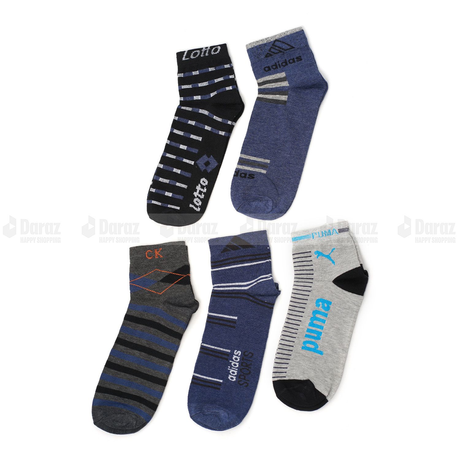 New design Cotton Short Socks For Mens 10 Pairs Combo